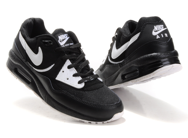 New Men'S Nike Air Max Black/White